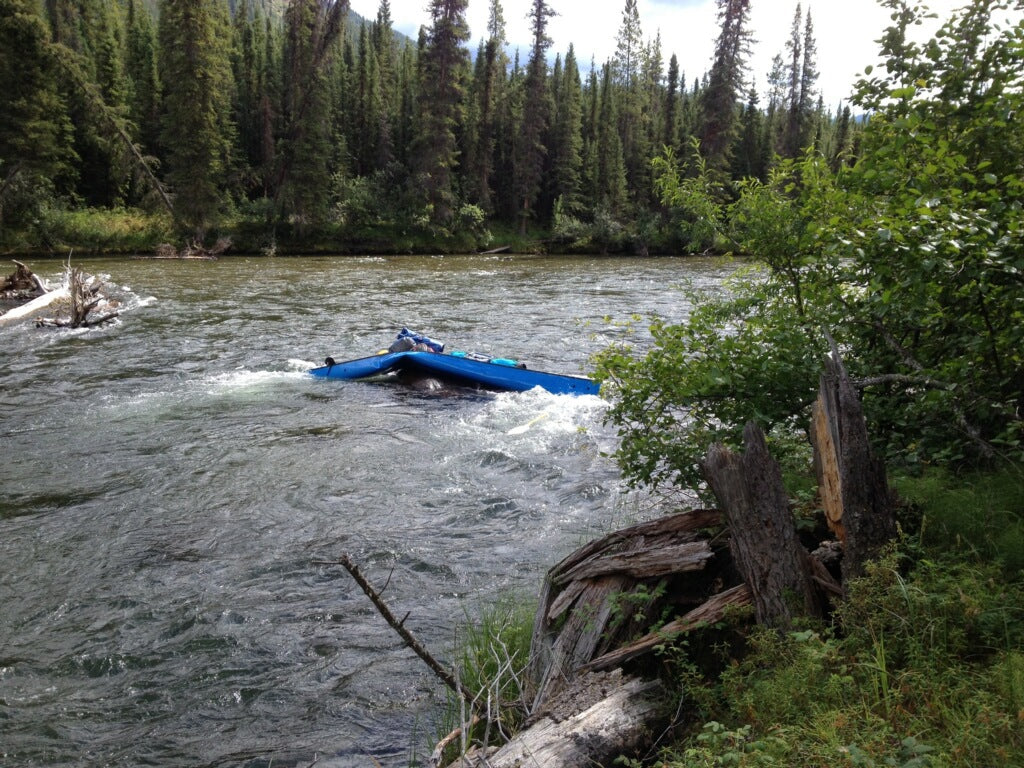 Shipwrecked on the Big Salmon River