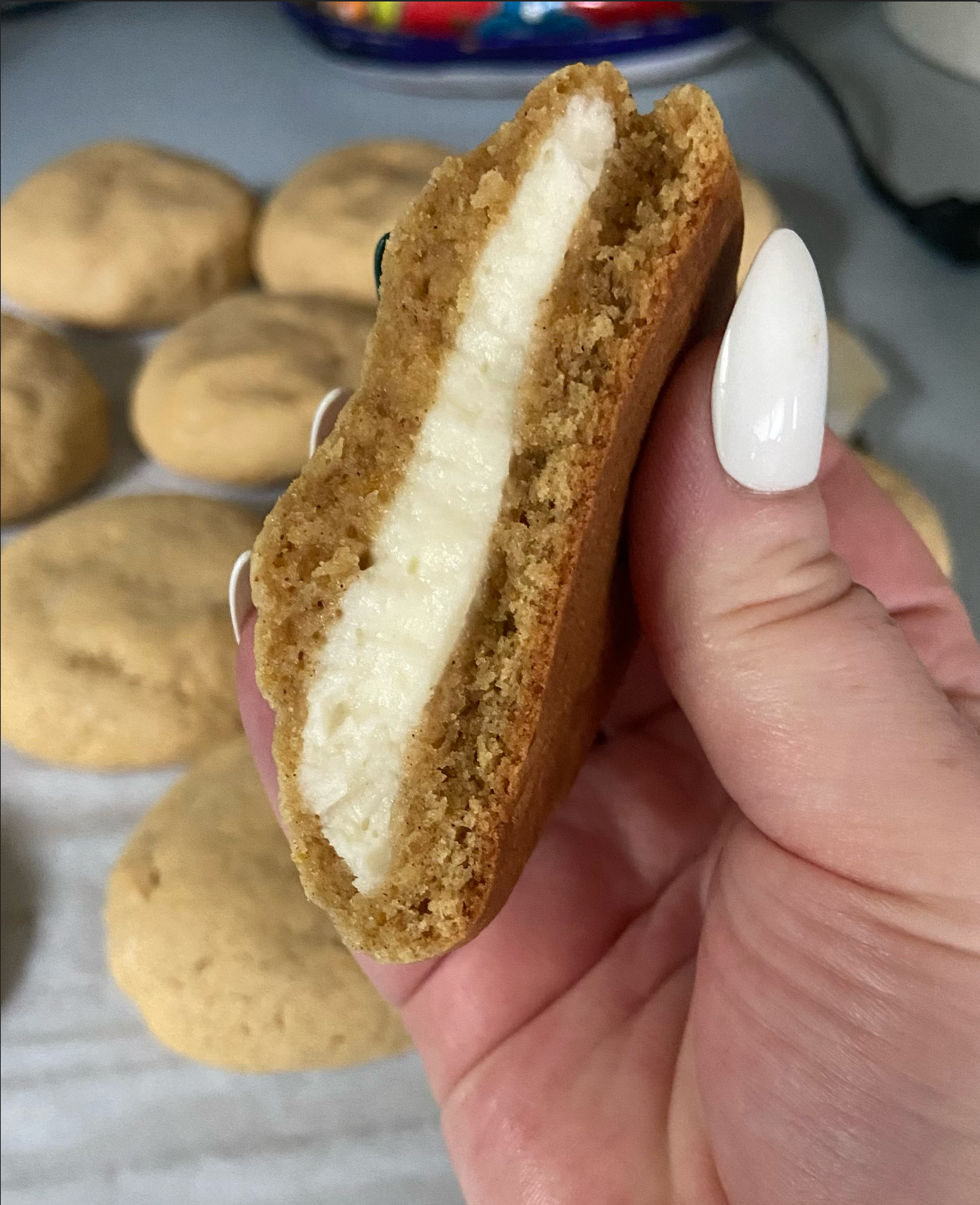 Pumpkin Cheesecake Cookies