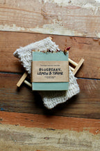Blueberry, Lemon & Thyme Natural Soap Bar