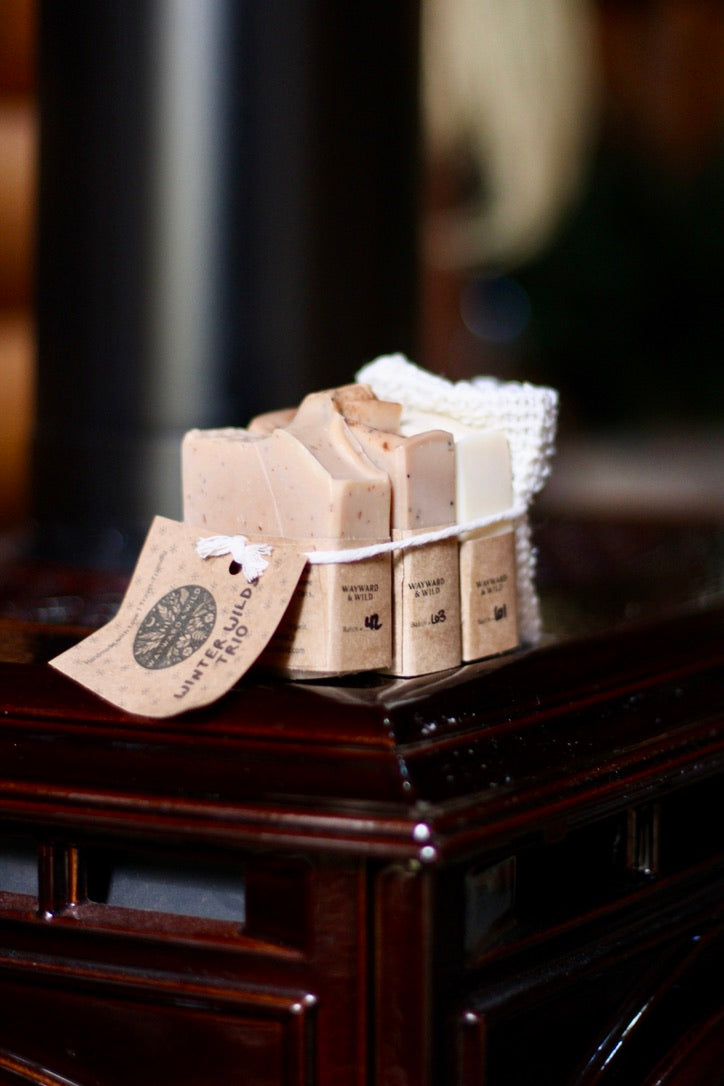 Winter Wilds Trio + Scrub Bag