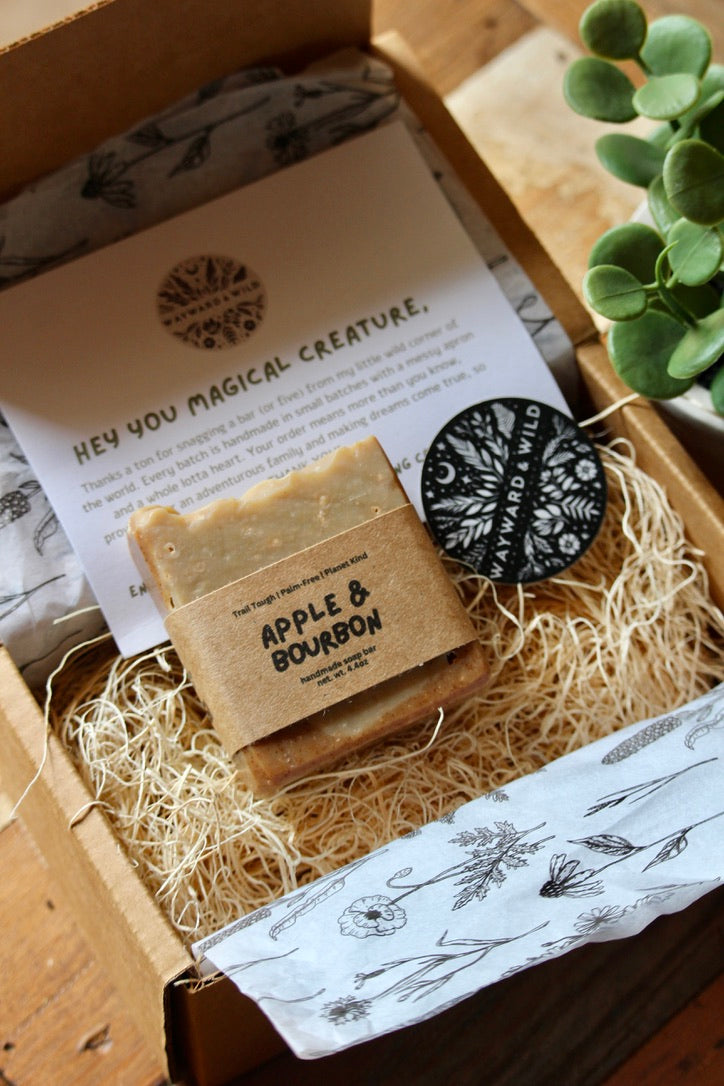 Apple & Bourbon Bar Soap