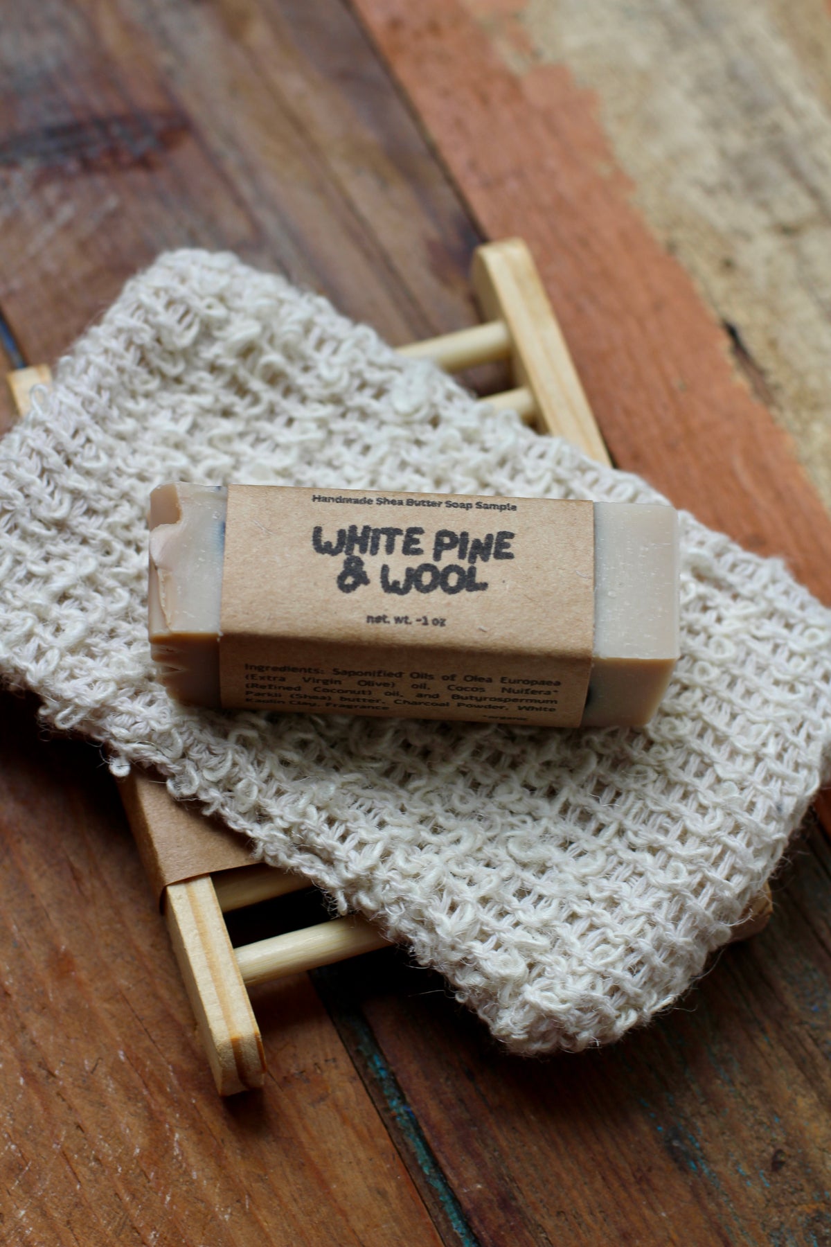 White Pine & Wool Soap Bar