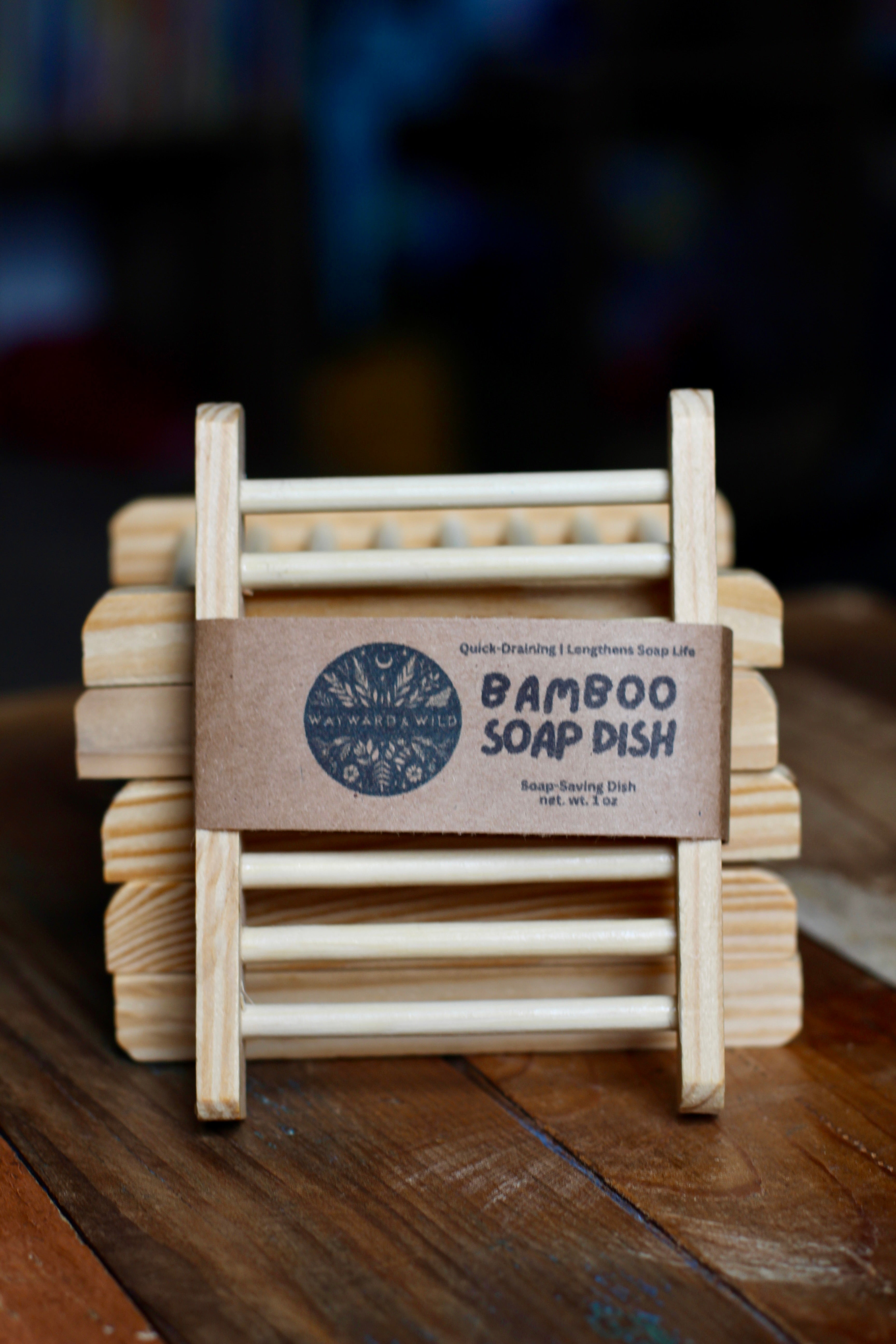 Bamboo Soap Saver Dish