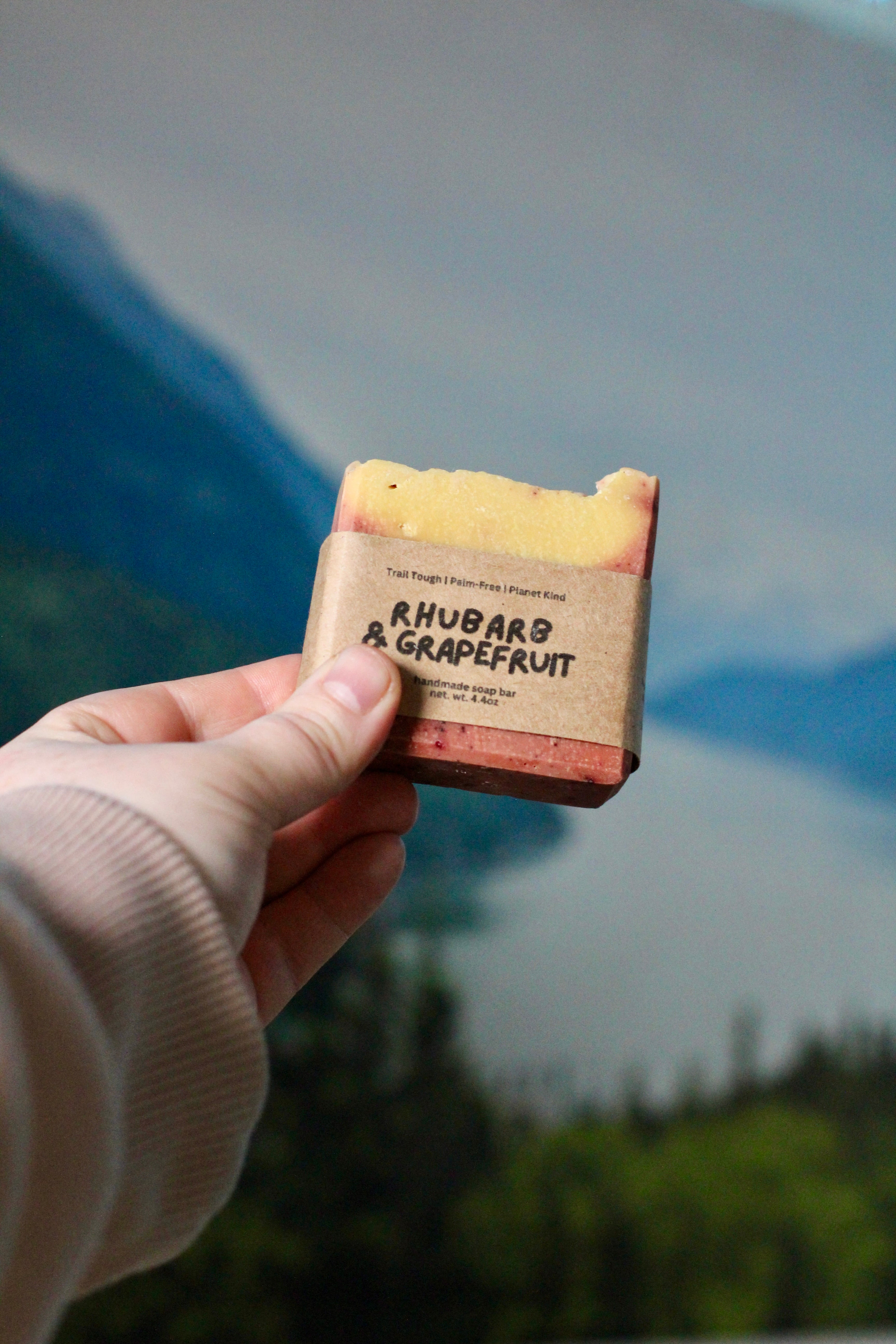 Rhubarb & Grapefruit Bar Soap