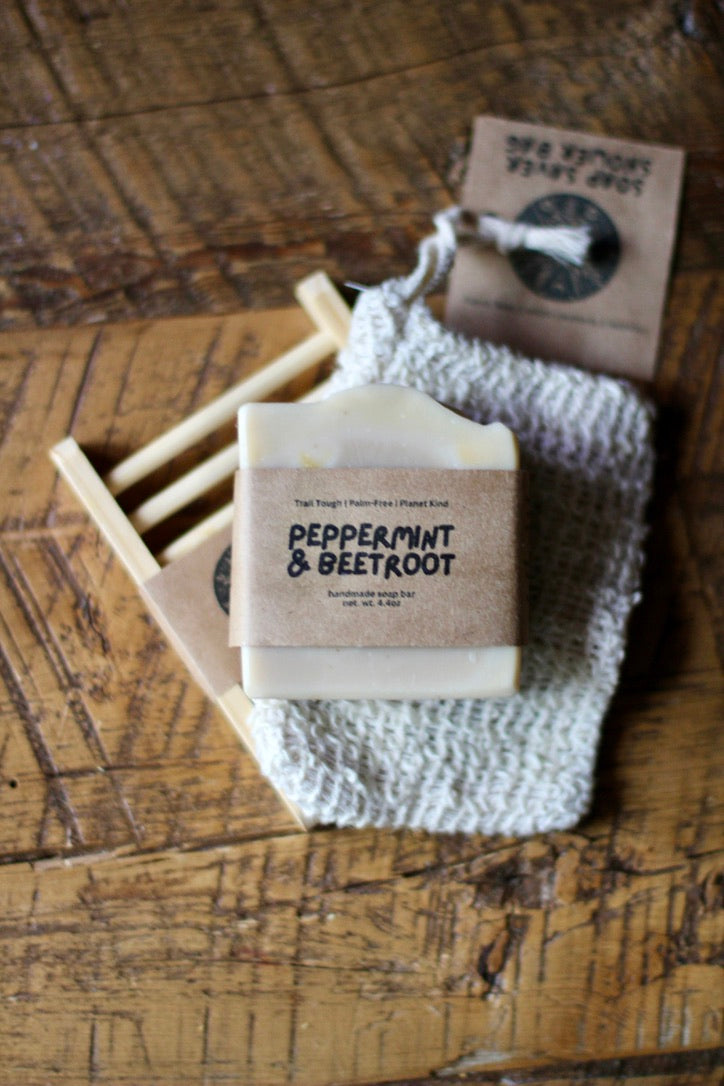 Peppermint & Beetroot Bar Soap