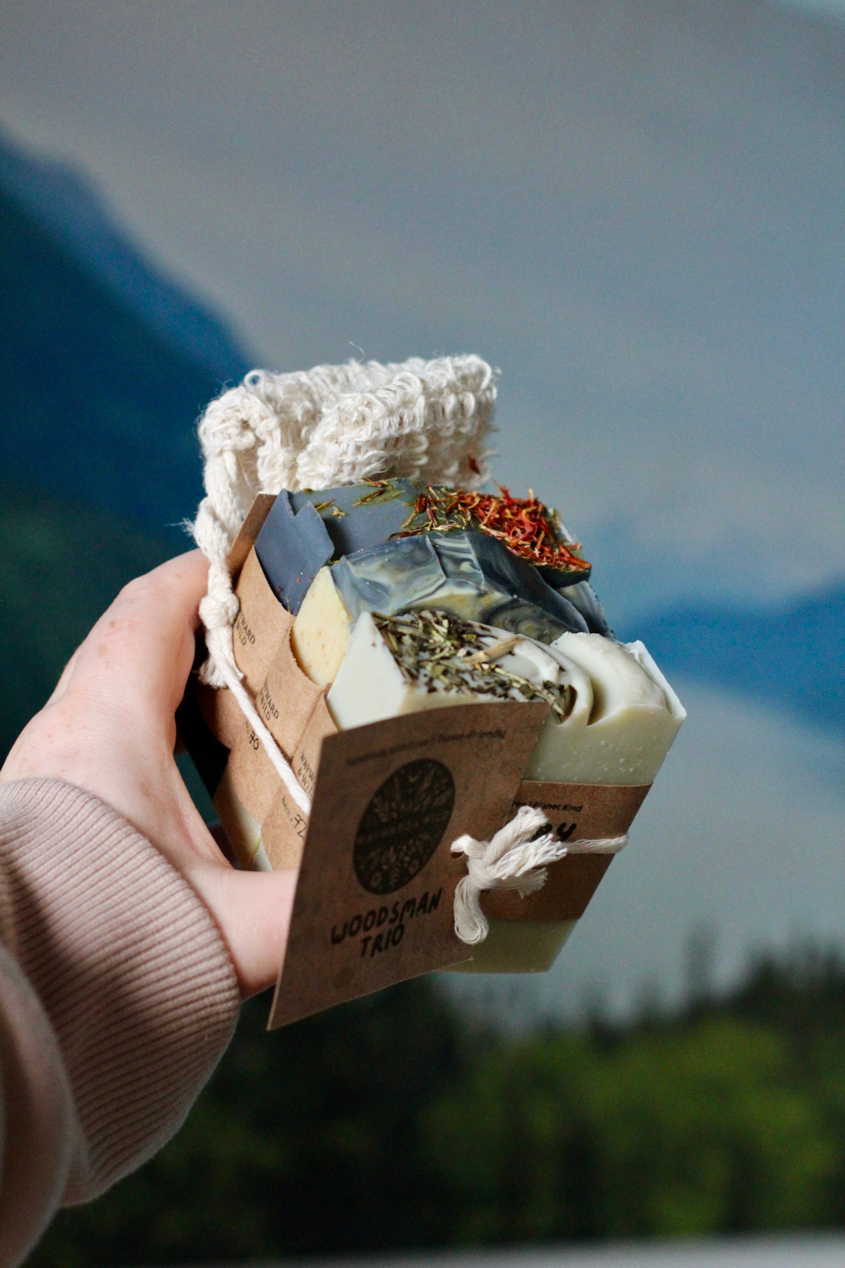 Woodsman Trio + Scrub Bag