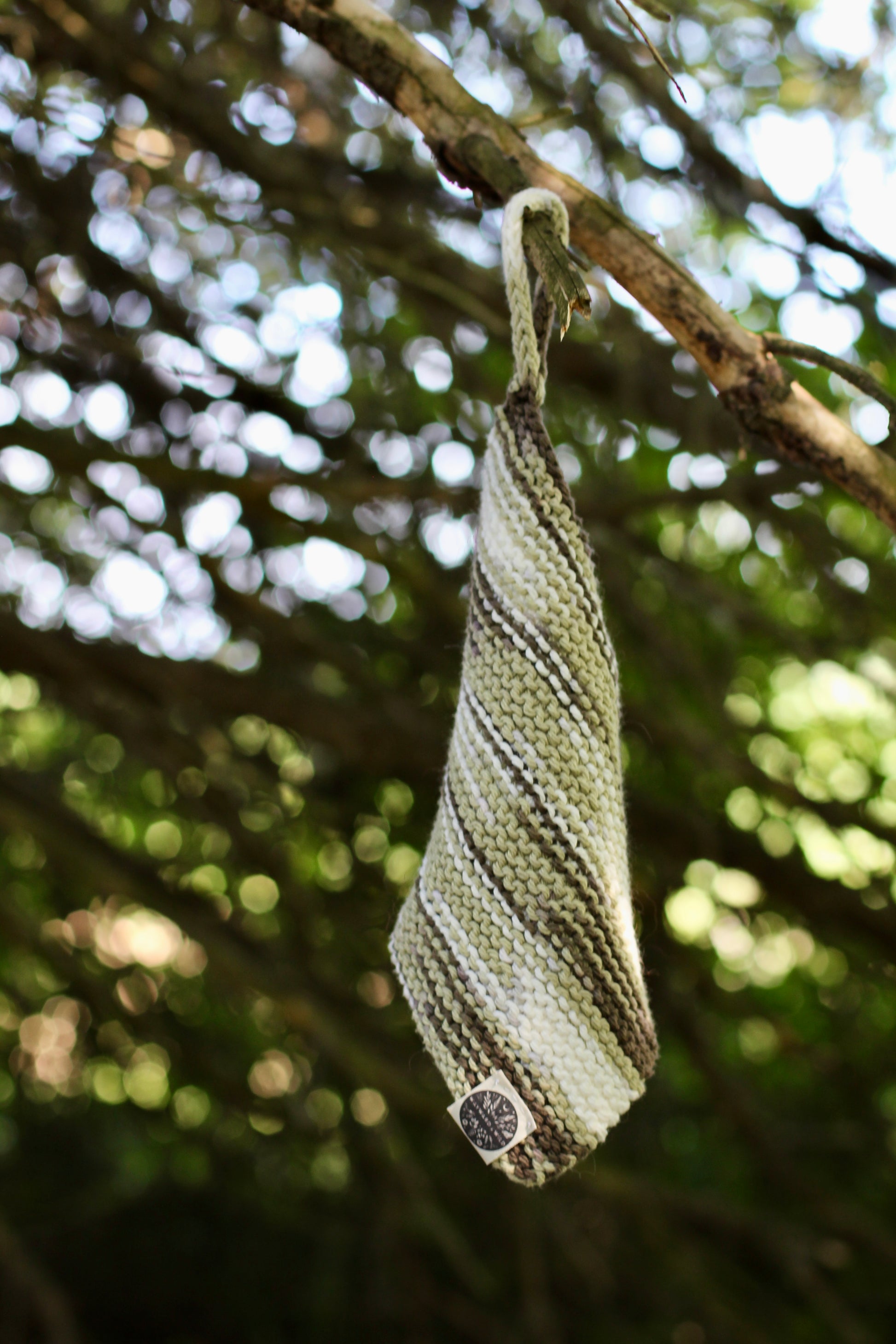 Hand-Knit Wash Cloth