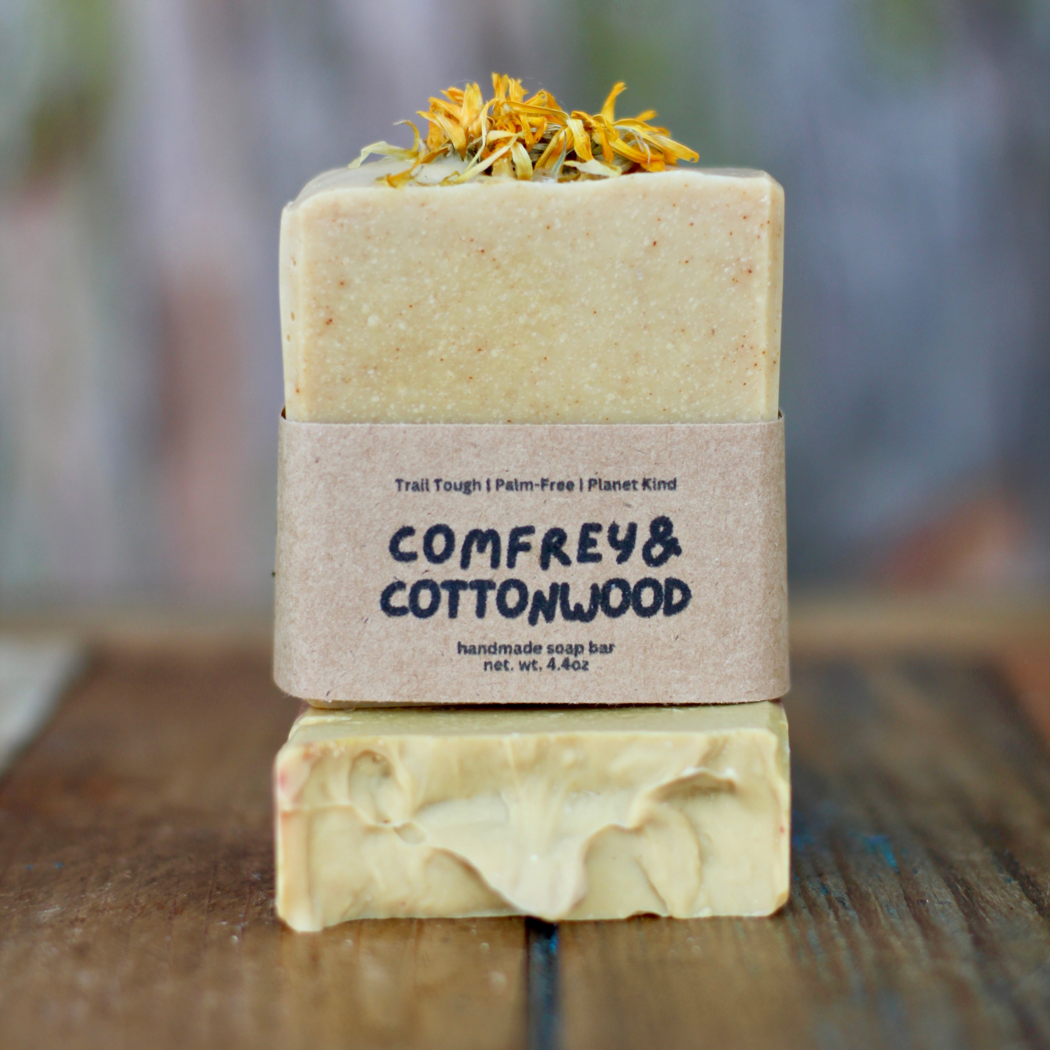 Comfrey and Cottonwood Soap Bar