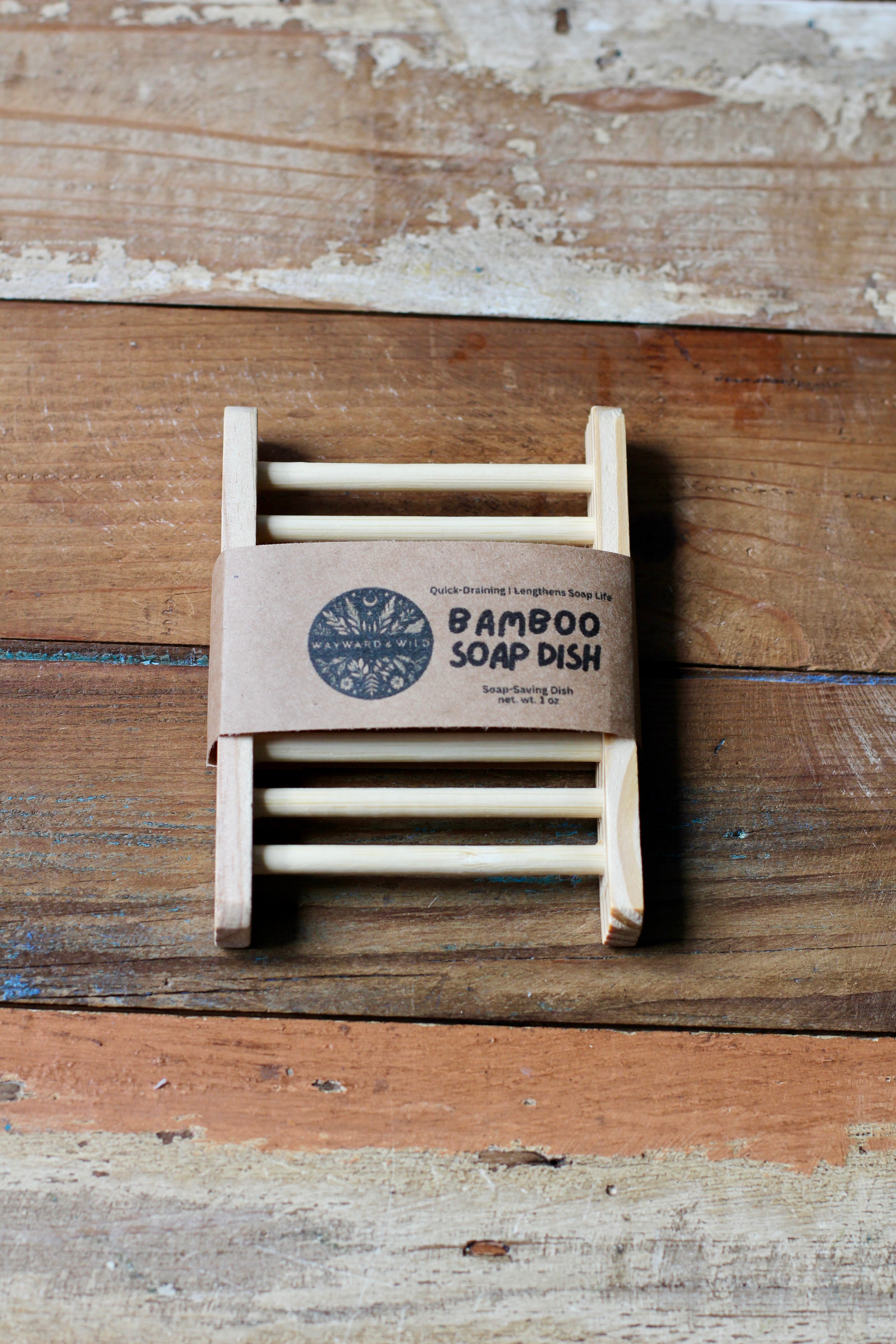 Bamboo Soap Saver Dish