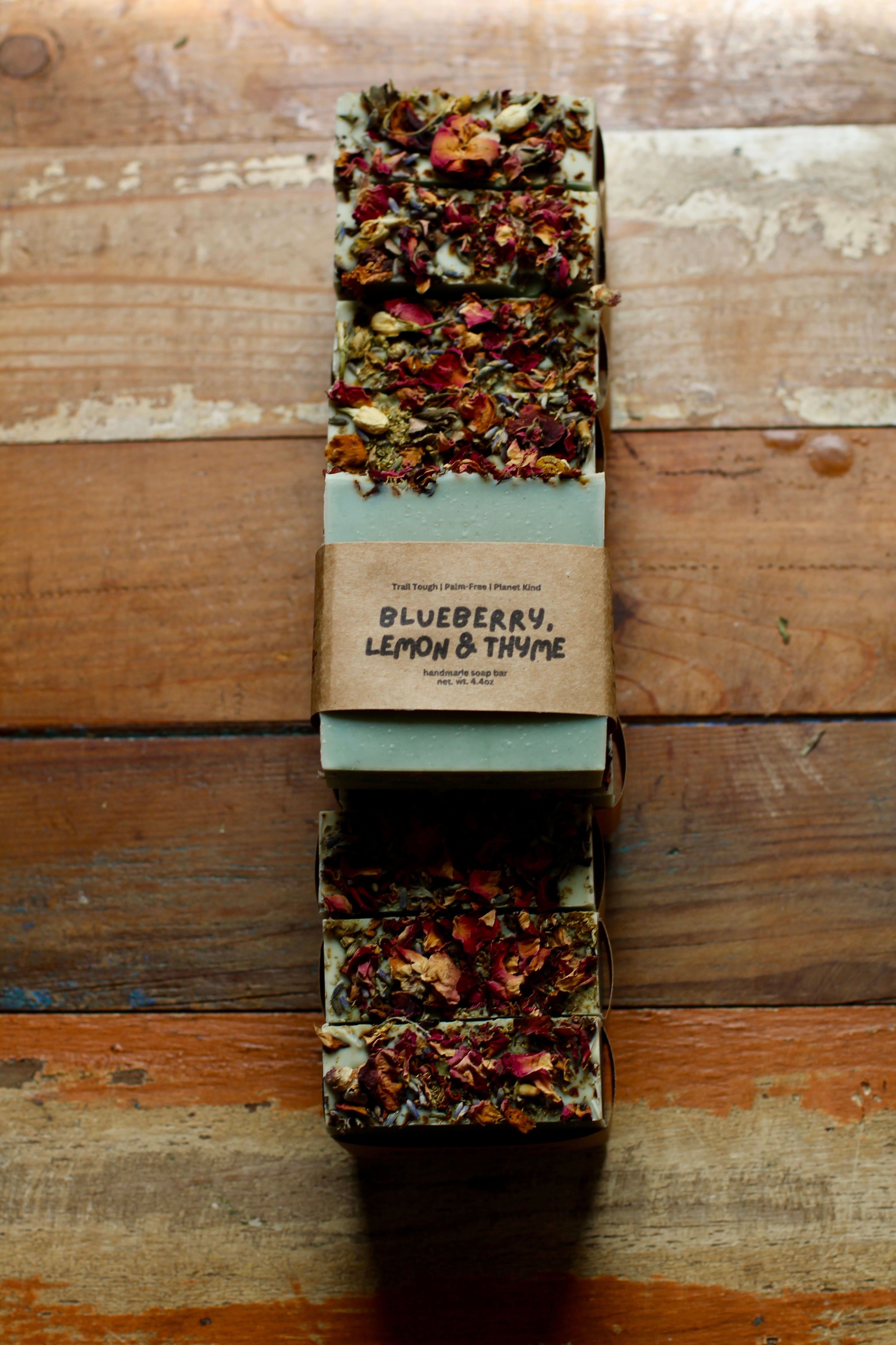 Blueberry, Lemon & Thyme Natural Soap Bar