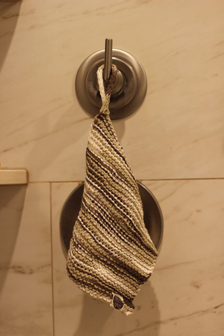Hand-Knit Wash Cloth