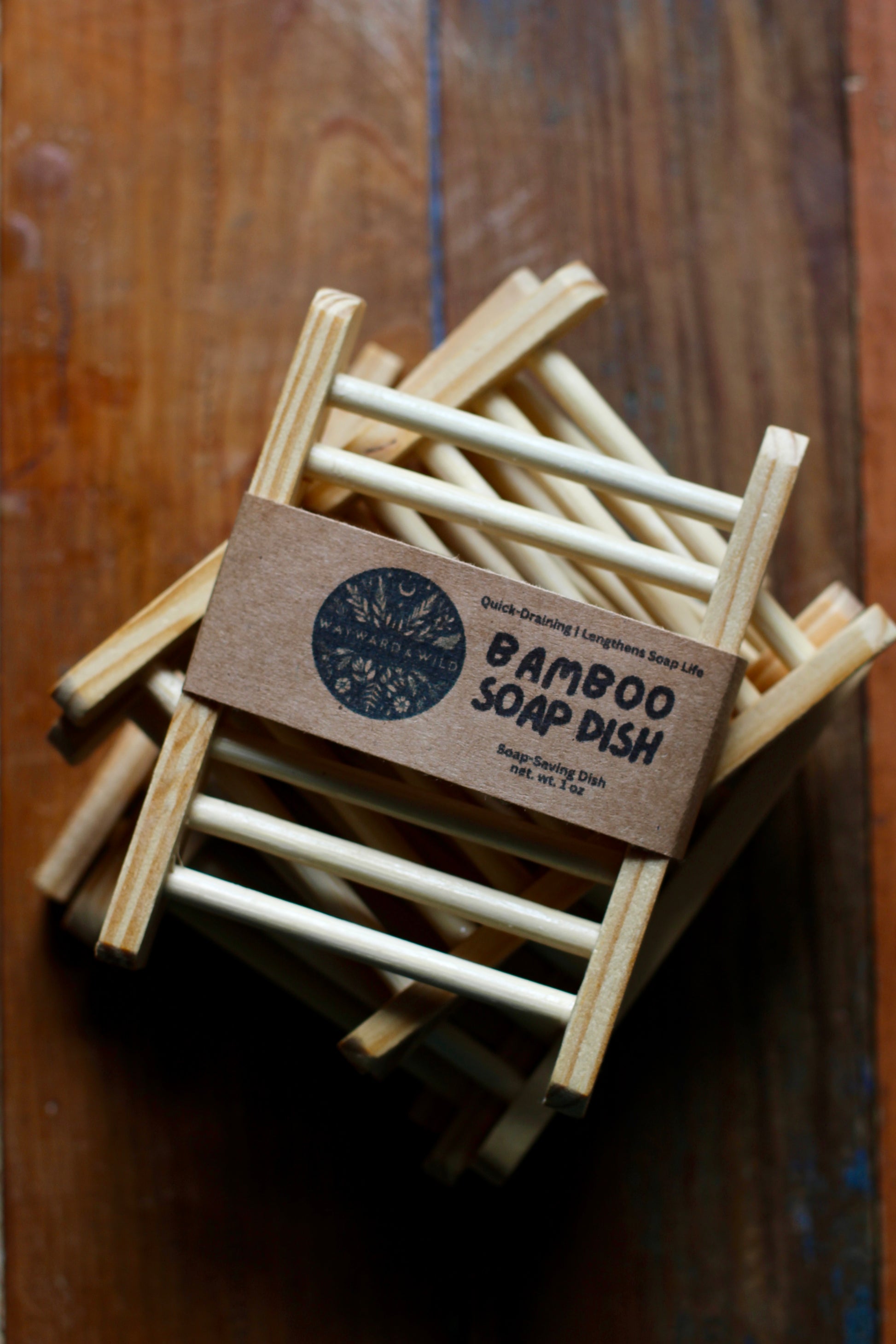 Bamboo Soap Saver Dish