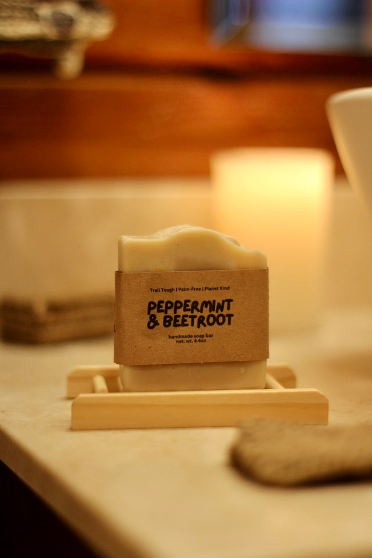 Peppermint & Beetroot Bar Soap