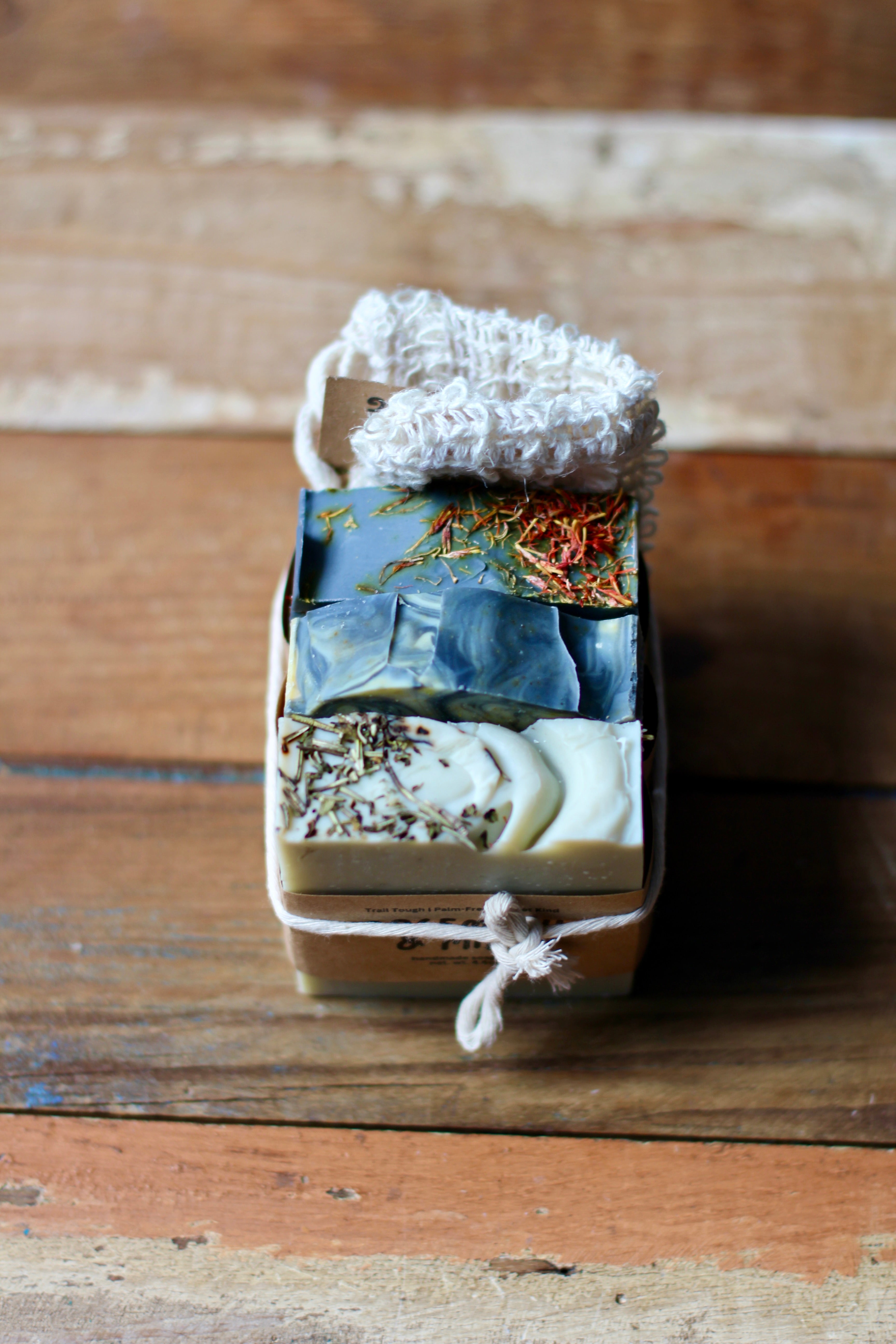 Woodsman Trio + Scrub Bag