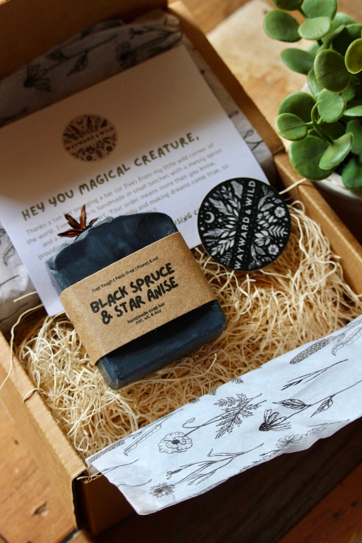 Black Spruce & Star Anise Bar Soap