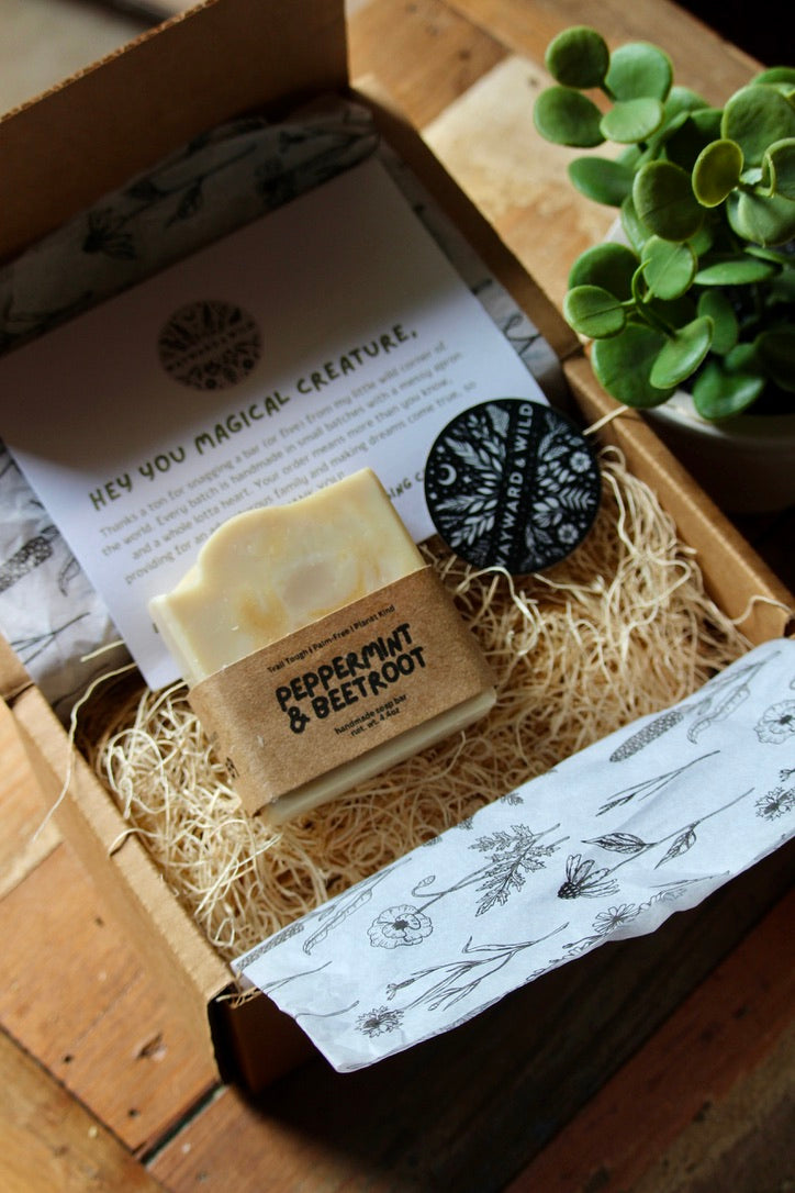 Peppermint & Beetroot Bar Soap