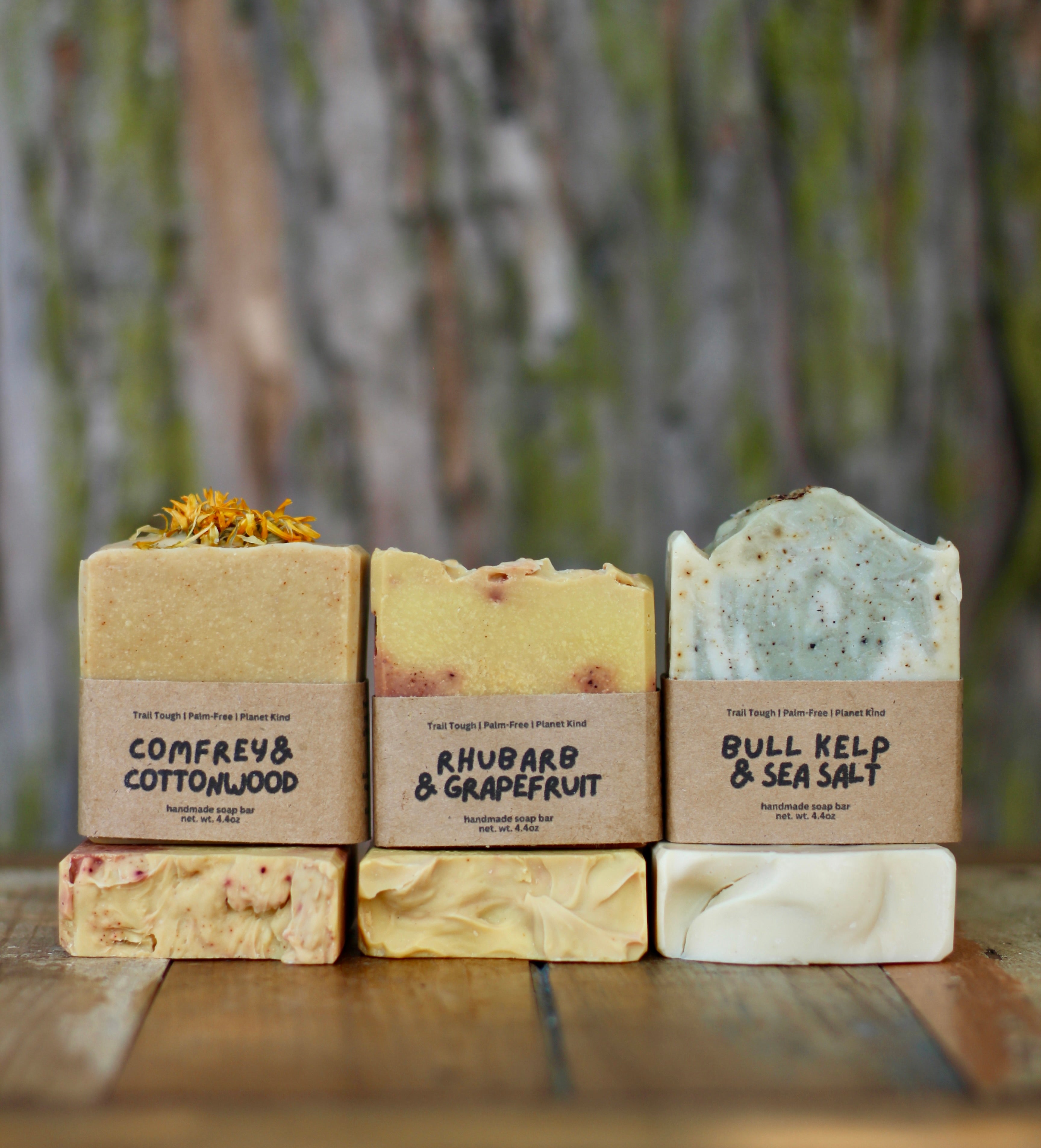 Tide and Timber Trio + Scrub Bag