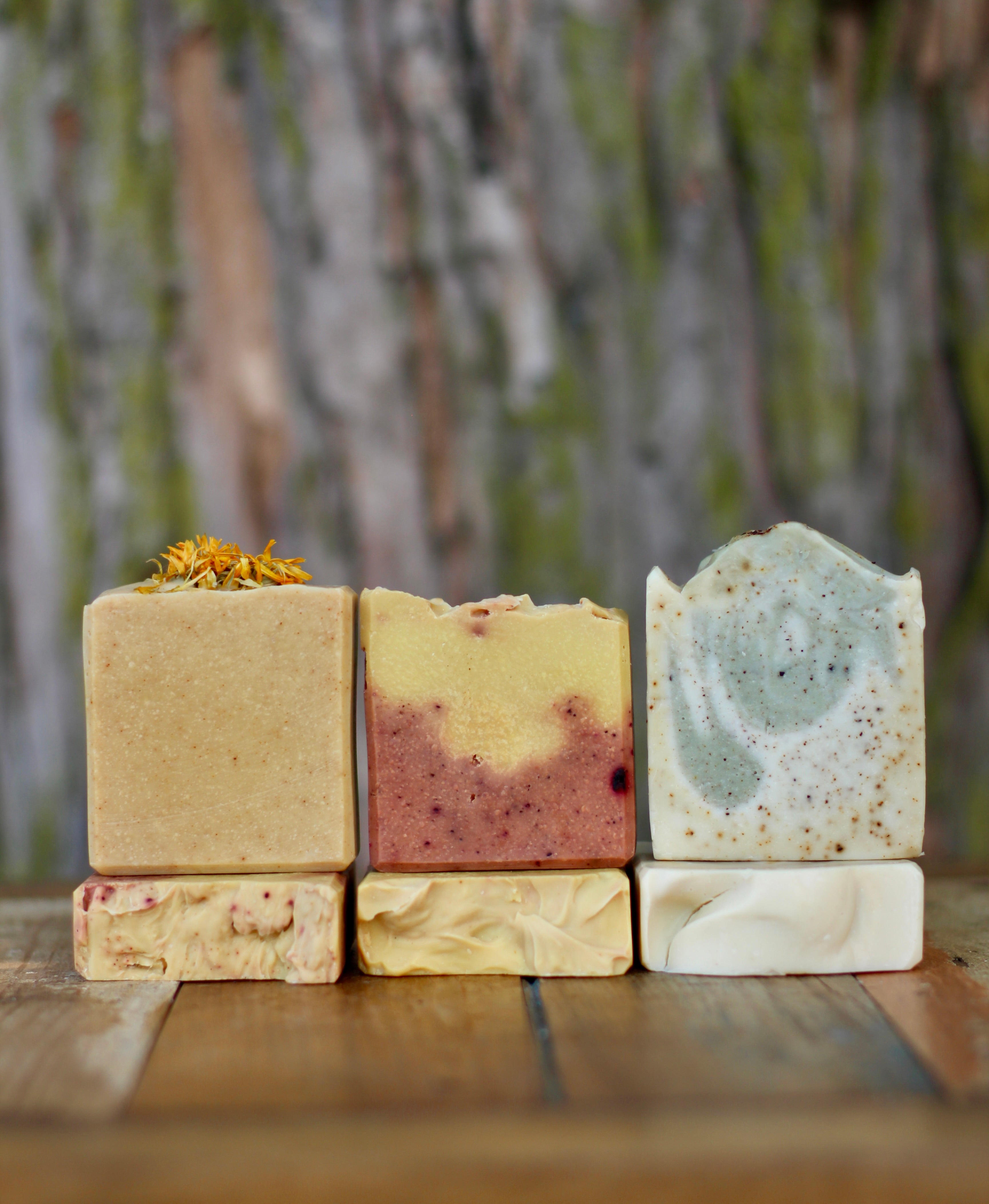 Tide and Timber Trio + Scrub Bag