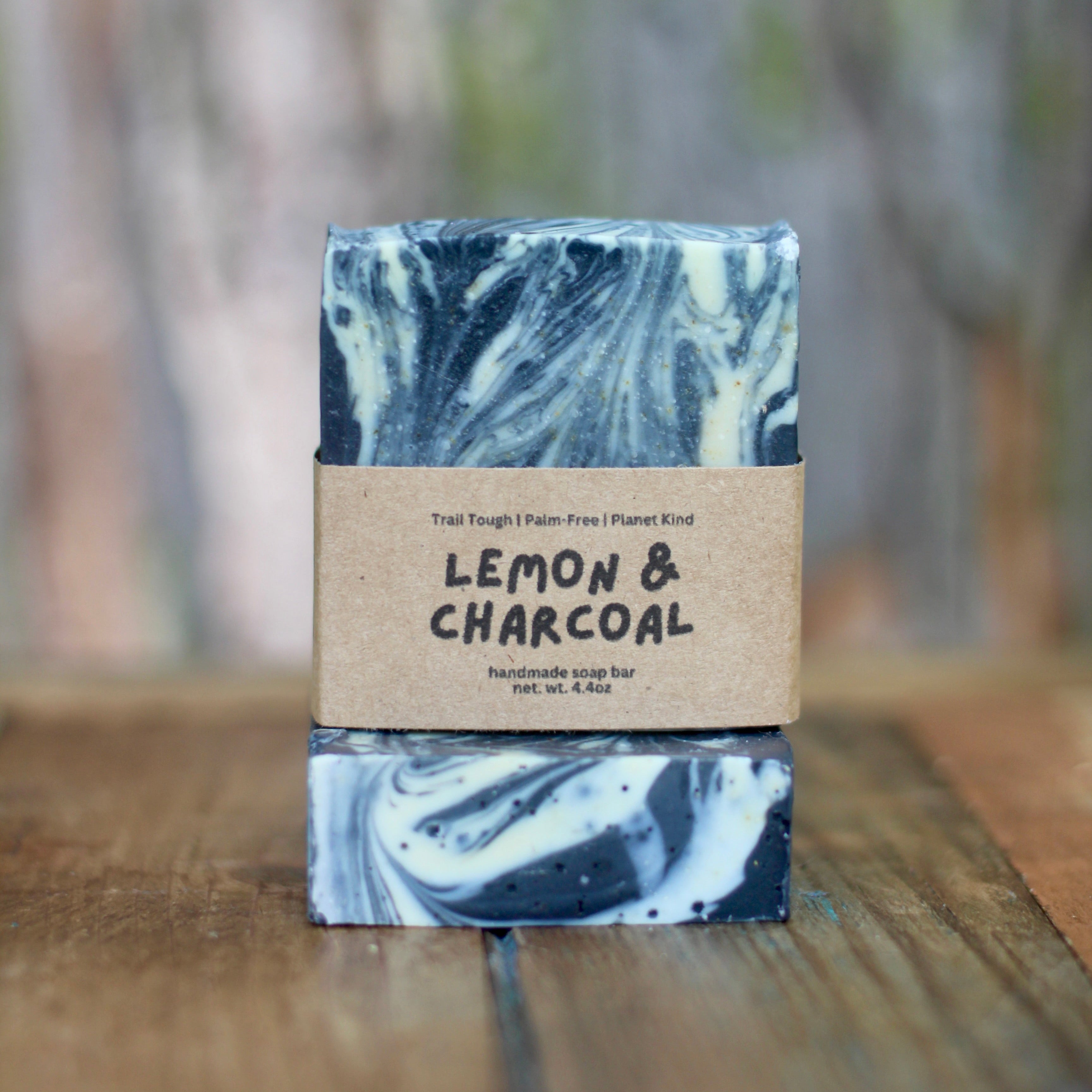 Lemon and Charcoal Soap Bar