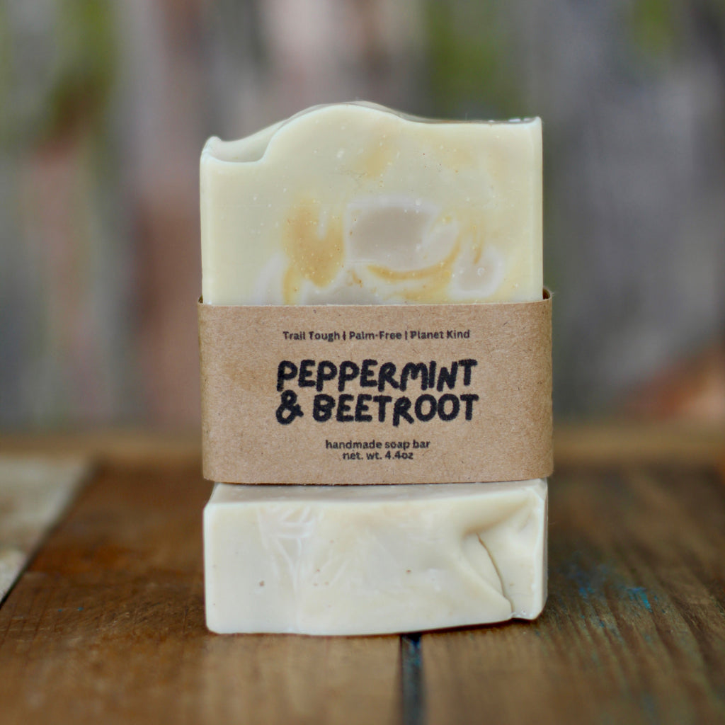 Peppermint and Beetroot Soap Bar
