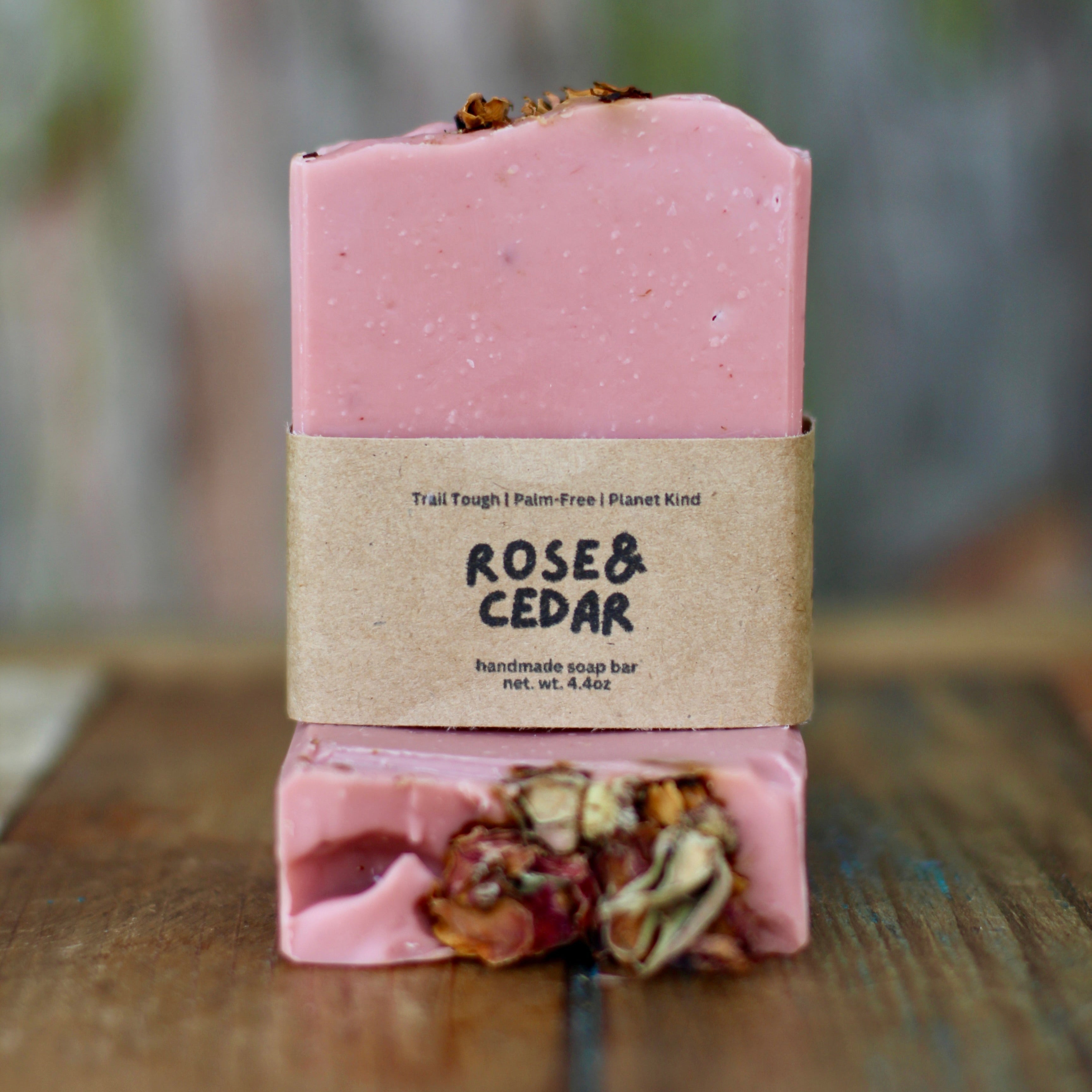 Rose and Cedar Soap Bar