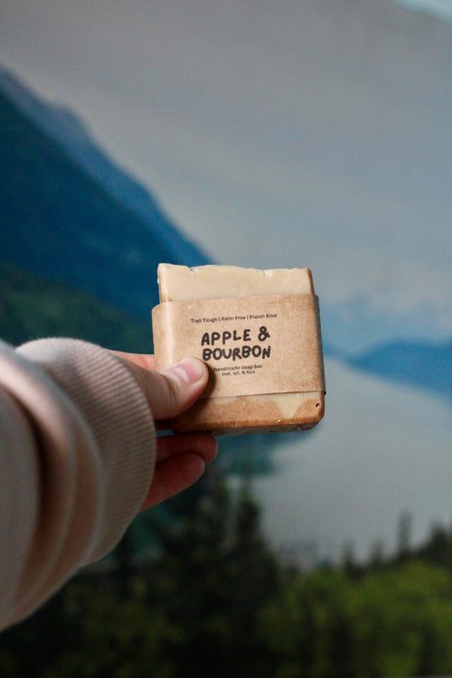 Apple & Bourbon Natural Soap Bar