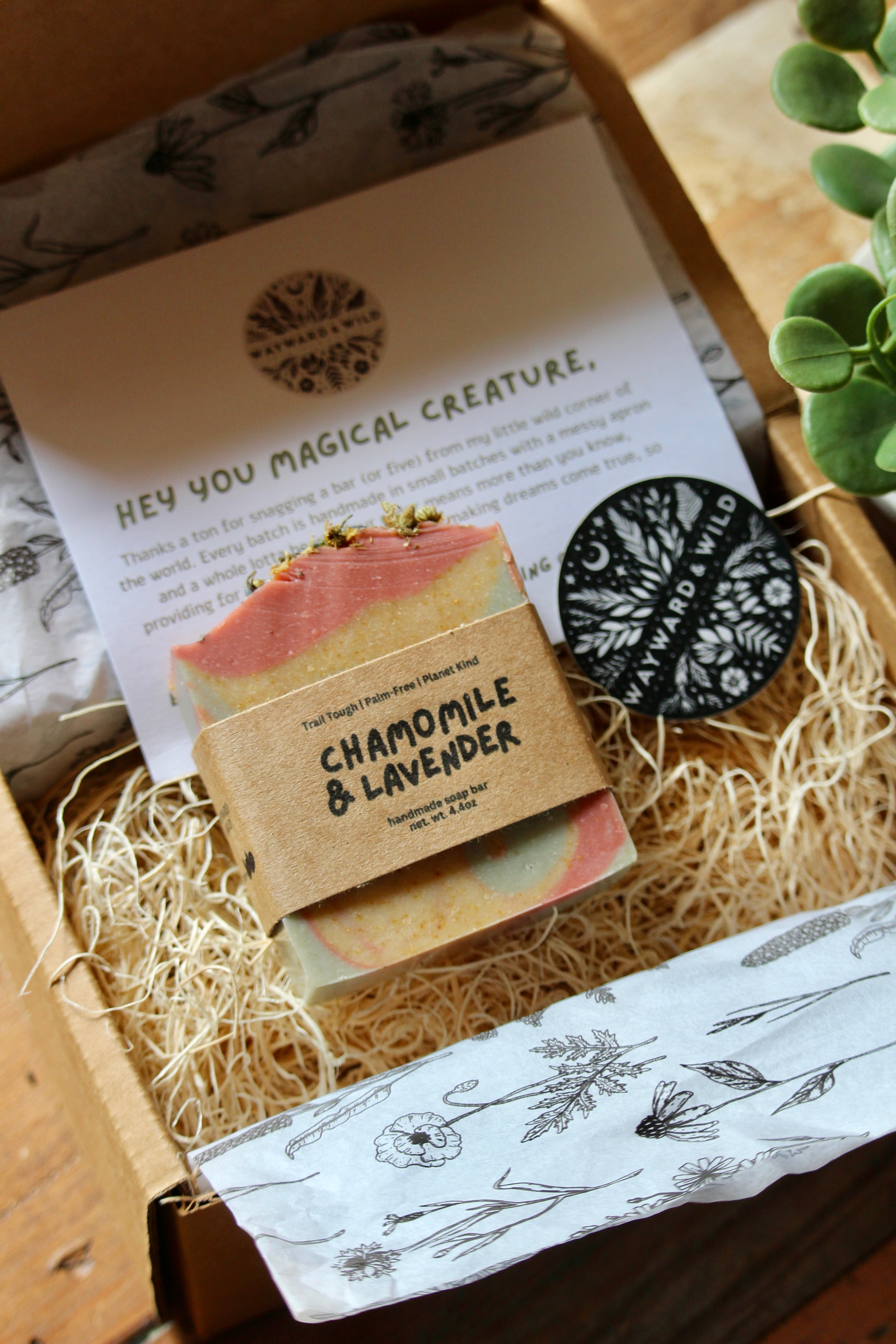Chamomile & Lavender Natural Soap Bar