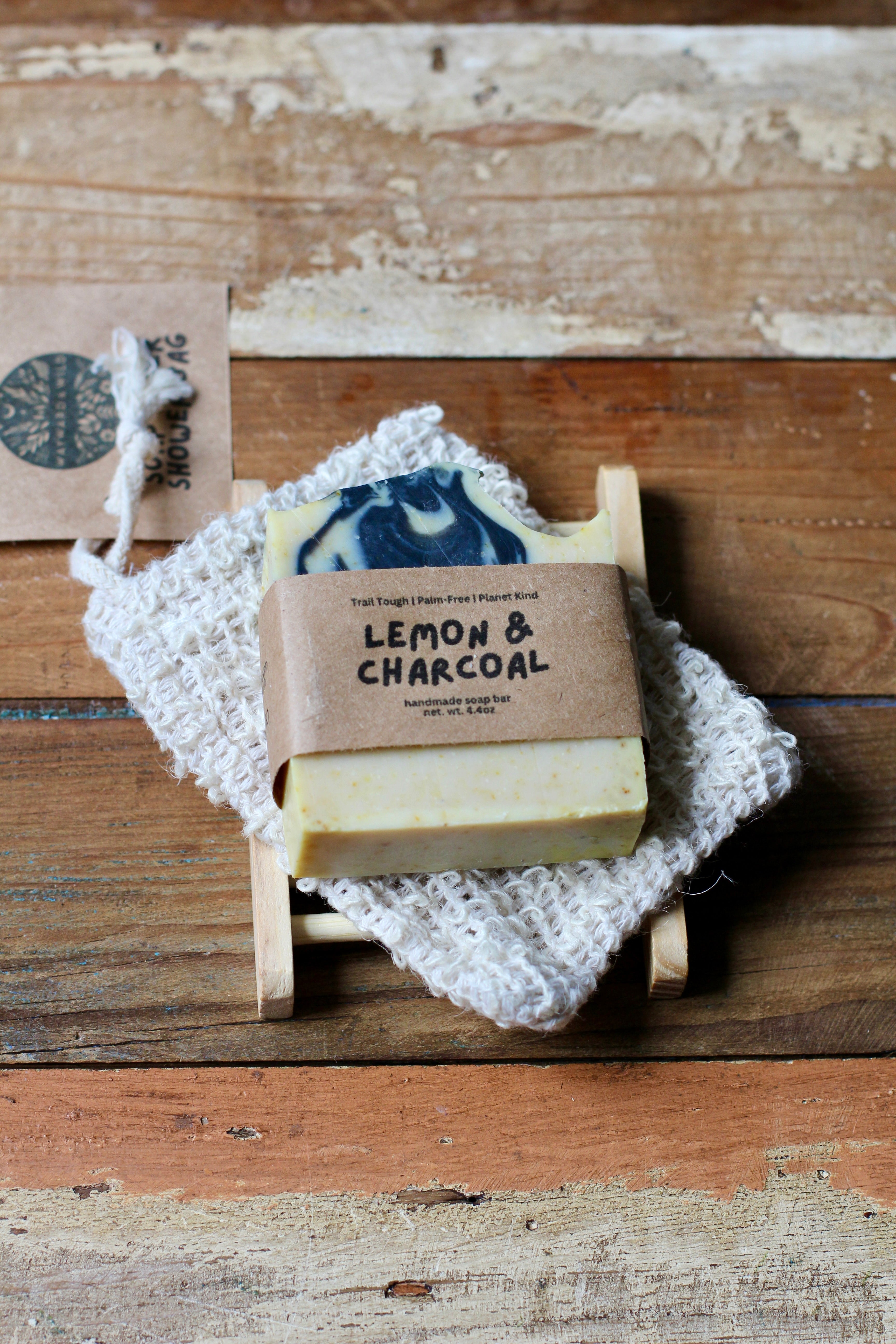 Lemon & Charcoal Natural Soap Bar