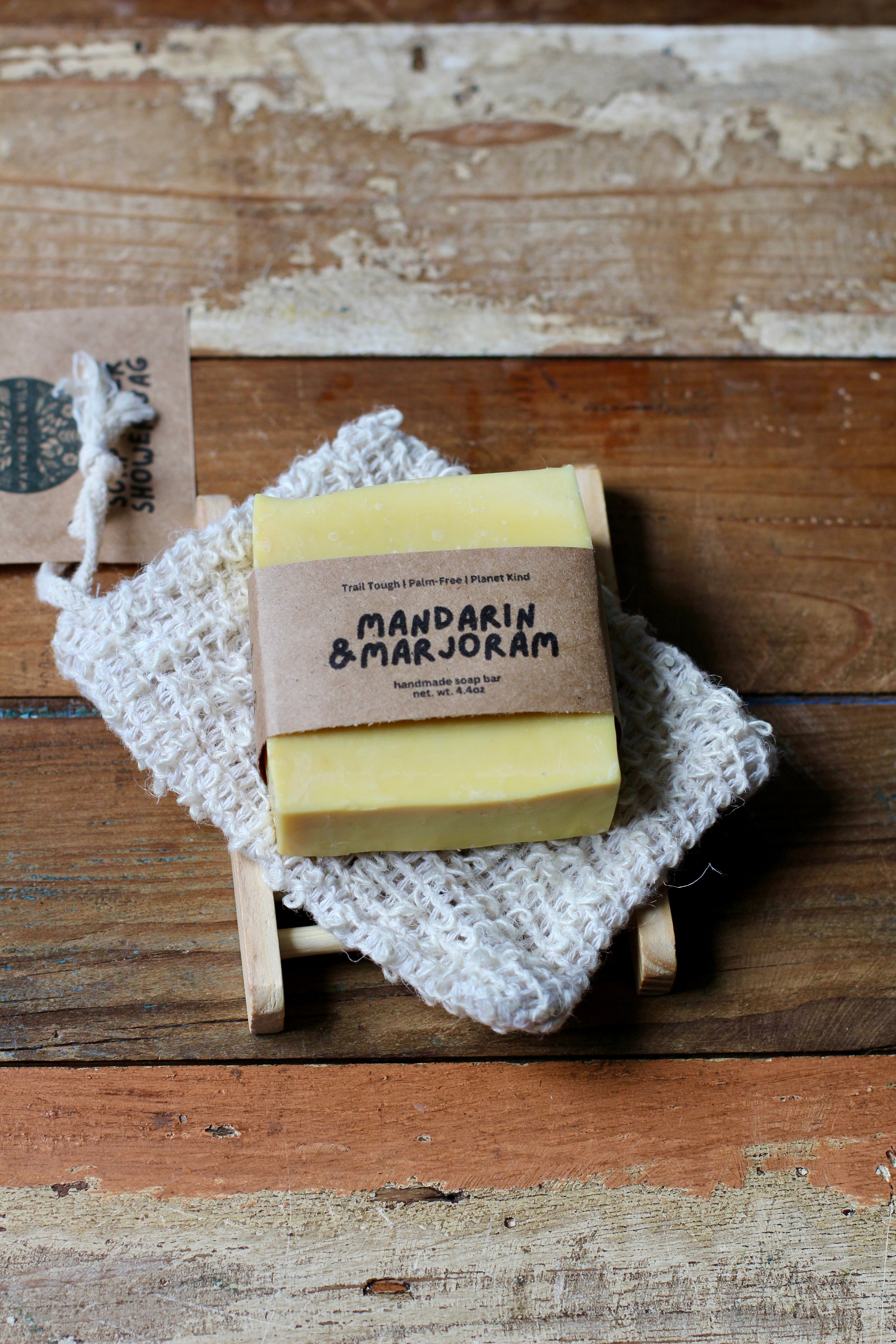 Mandarin & Marjoram Natural Soap Bar