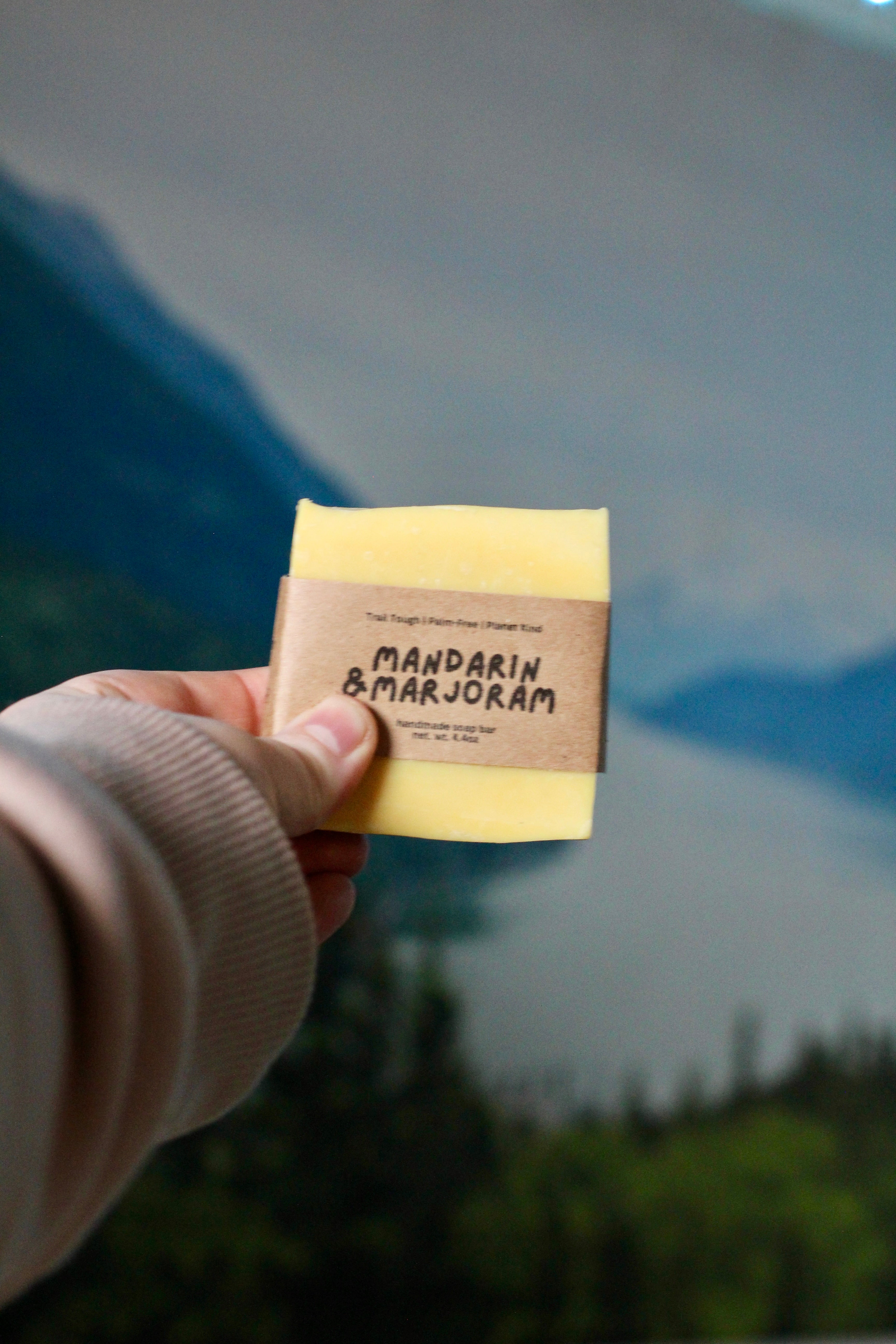 Mandarin & Marjoram Natural Soap Bar