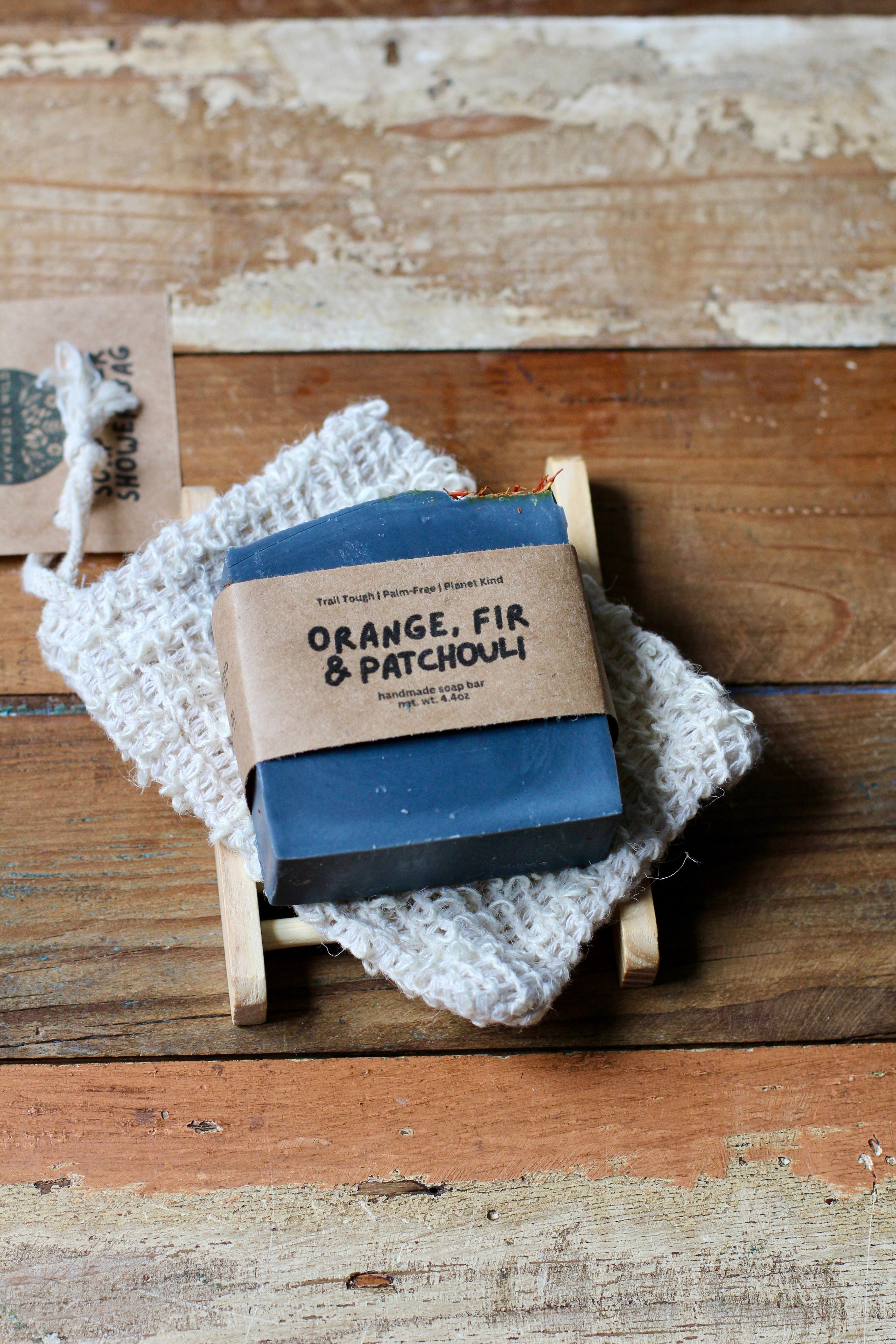 Orange, Fir & Patchouli Natural Soap Bar