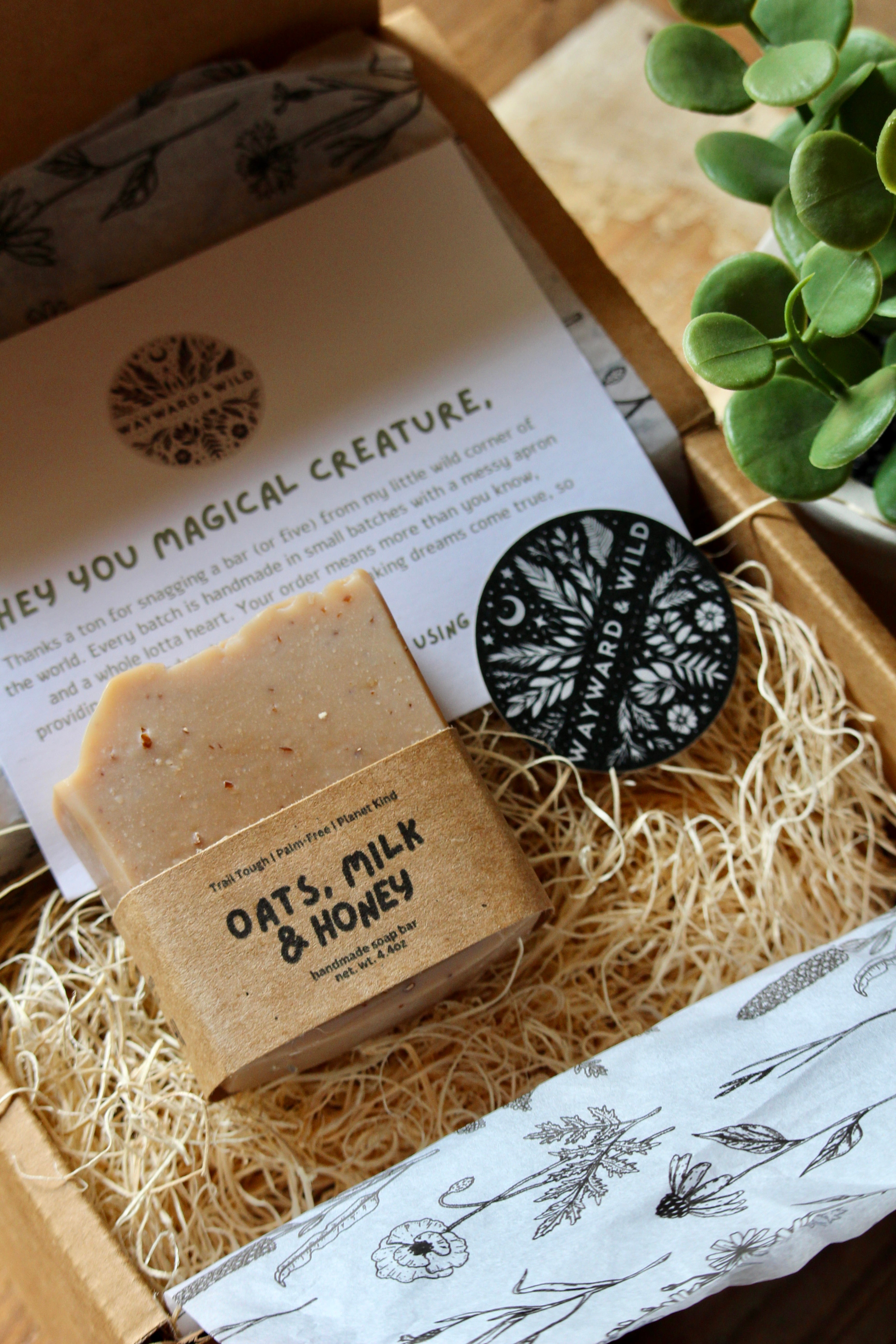 Oats, Milk & Honey Natural Soap Bar