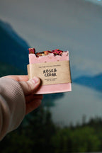 Rose & Cedar Natural Soap Bar