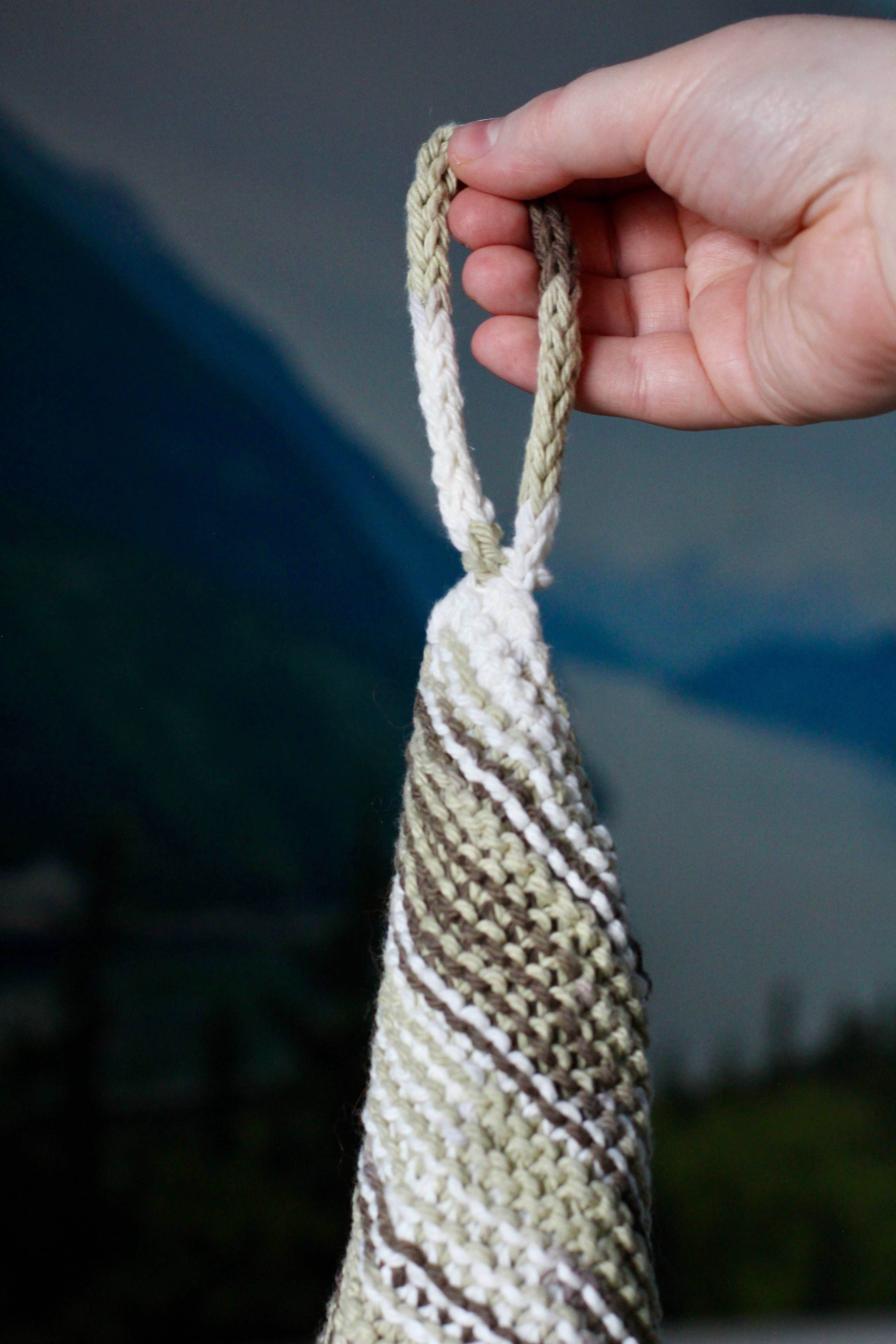 Hand-Knit Washcloth